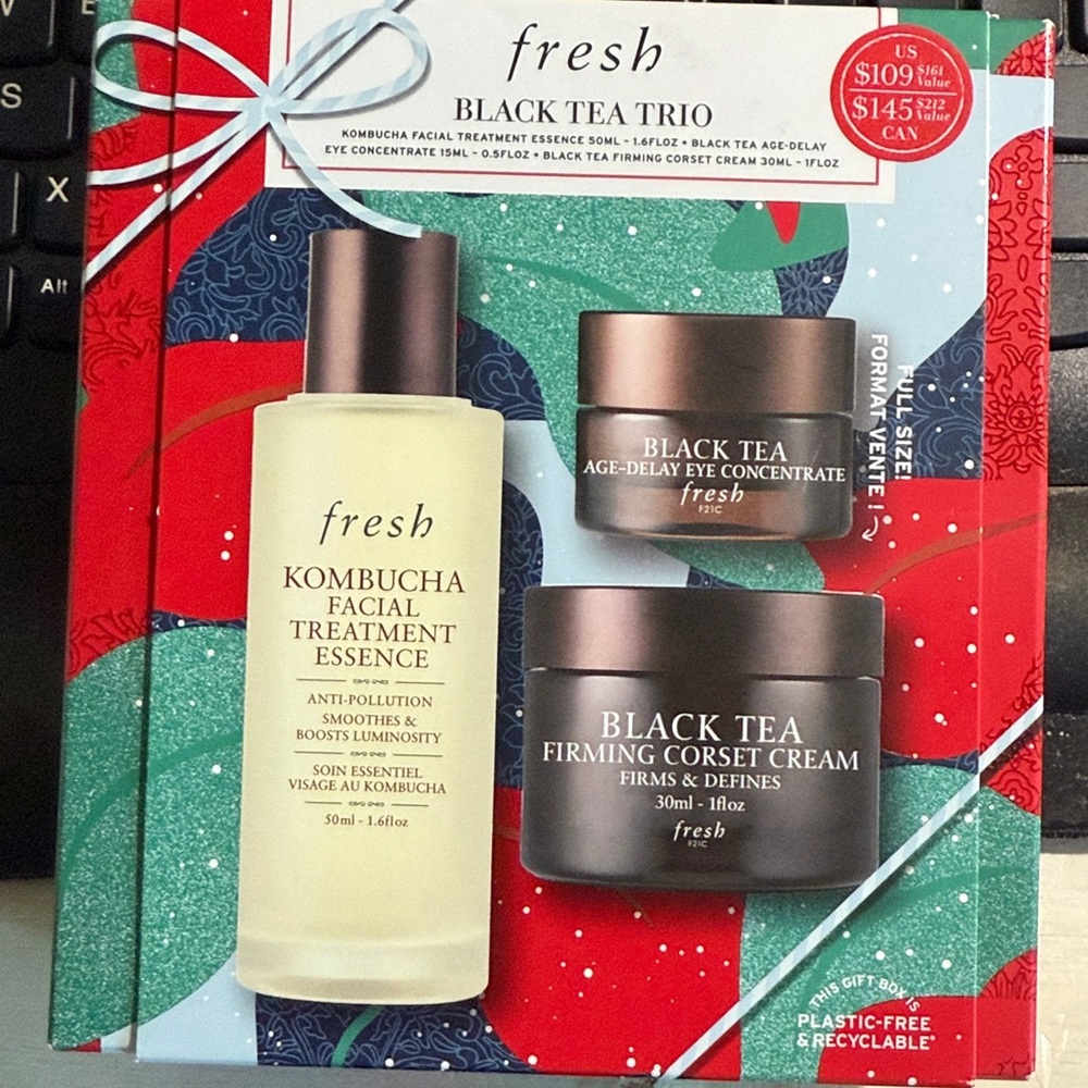 Fresh Skincare Black Tea Trio Set -BNIB